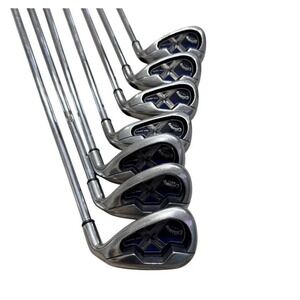 Callaway X-18 Pro Series Iron Set 4-pw Rifle Flighted RH Steel Shaft